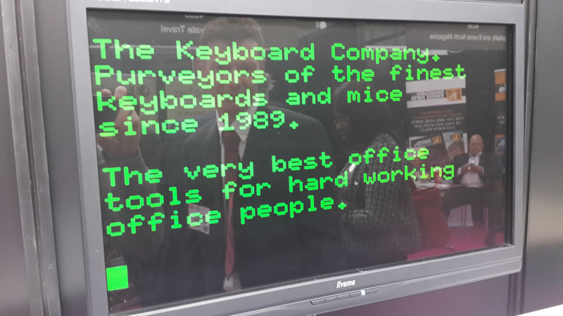 The Keyboard Company at the Office Show